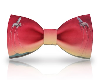 Salvador Dali Bowtie: The Elephants Cotton Art Bowtie