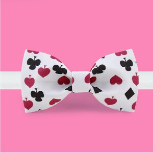 Papillon da poker - Papillon da casinò - Papillon da giocatore - Papillon da carte da gioco - Papillon da cosplay - Papillon da matrimonio - Papillon portafortuna - Regalo per lui