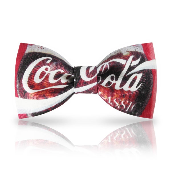 Papillon Coca Cola - Papillon rosso - Papillon classico - Papillon regolabile