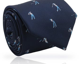 Ralph Marlin A Betty Boop Christmas Necktie 100% Polyester Narrow
