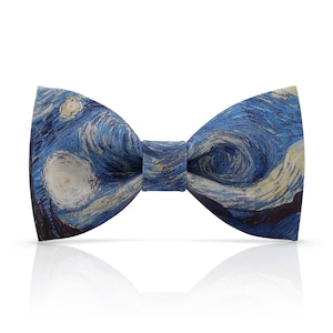 Van Gogh Starry Night Bowtie - Cotton Art Bow Tie