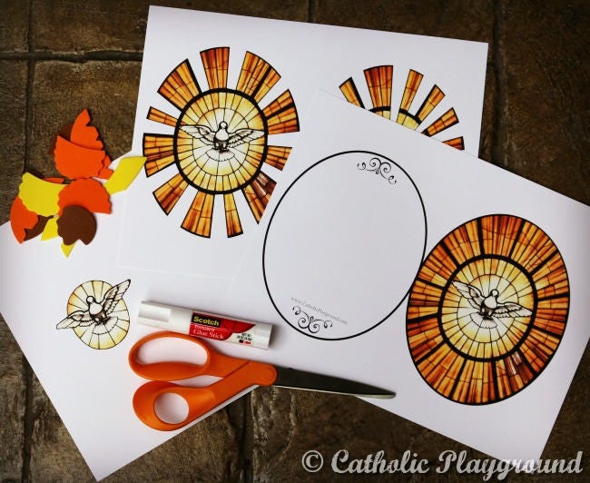 Printable Holy Spirit 3D Greeting Card - Etsy