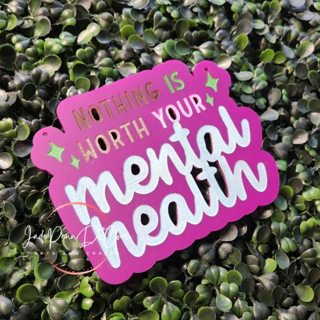 Therapy Wall Decor Design Mental Health Motivation Art - Etsy