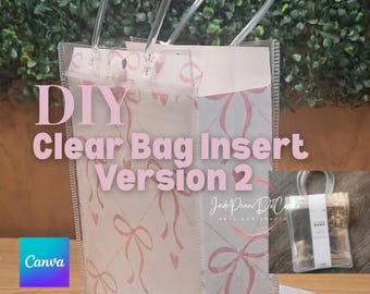 Doorzichtige zakinzet DIY – versie 2