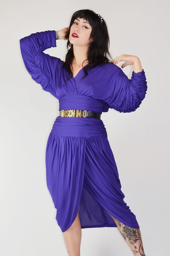 1980s Rare VICKY TIEL Designer Dress - image 1