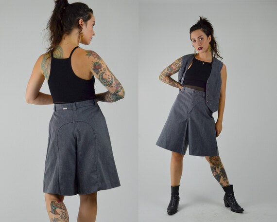 1970s DITTO Set | MEDIUM | Vintage High Waisted Cu