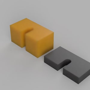 Distansbrickor för ljusströmbrytare/uttag (6 mm + 16 mm) | 3D-utskrivbar väggplatta | STL-fil