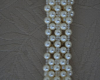 Swarovski Pearl Wedding Bracelet