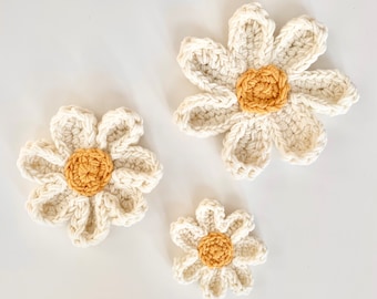 Daisy Wall Decor, Daisy Nursery Decor, Daisy Wall Hanging, Nursery Flower Wall Decor, Daisy Kids Room Decor, Boho Flower Play Room Decor