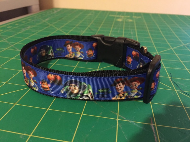 Buzz lightyear woody toy story dog collar Etsy
