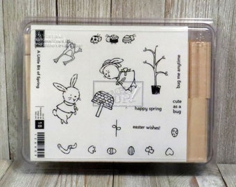 A Little Bit of Spring / Stampin' Up! / 2013 Occasions / Stamping / Happy Spring / Egg Tree / Cute as a Bug / Peter Rabbit / Easter Wishes