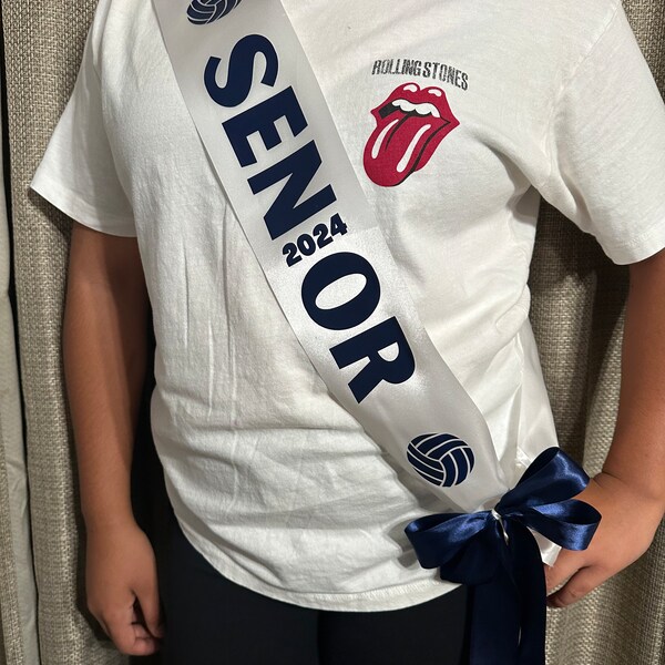 Class of 2024 Senior Sash Etsy