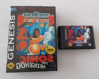 Sonic Nightmare (Sonic.exe) with Case - SEGA Genesis