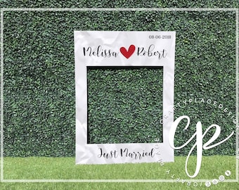 polaroid frame prop etsy