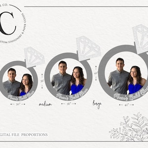 Engagement Ring Photo Booth Frame Ring Photo Booth Prop - Etsy