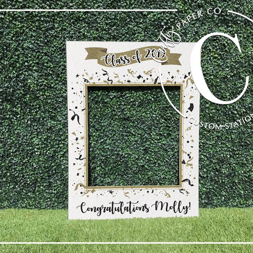DIGITAL FILE Photo Prop Frame Class of 2022 Graduation Etsy