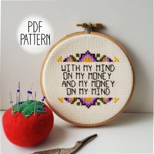 With My Mind on My Money and My Money on My Mind PDF Pattern