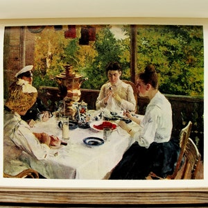 Easel Painting by Konstantin Korovin, Vintage Art Book, 1971, Russian Impressionist Painter, Impressionism Art
