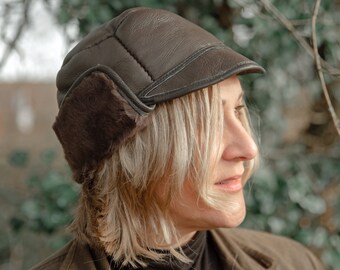 Women's Trapper Hat - Etsy UK