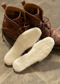 2 Pairs of Women&#39;s Sheeps Wool Latex Backed Luxury Inner Sole Insoles for Walking Boots Shoes Added Comfort Support UK Made Hand Cut