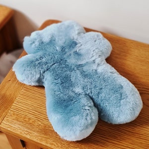 Hand Crafted Luxury Sheepskin Zipped Hot Water Bottle Cover Suede Inner Genuine Shearling Outer Hold Standard Bottle Thermal Insulating
