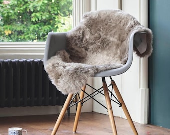 Eco Tanned Sheepskin Rug: Natural Beige New Zealand Hide