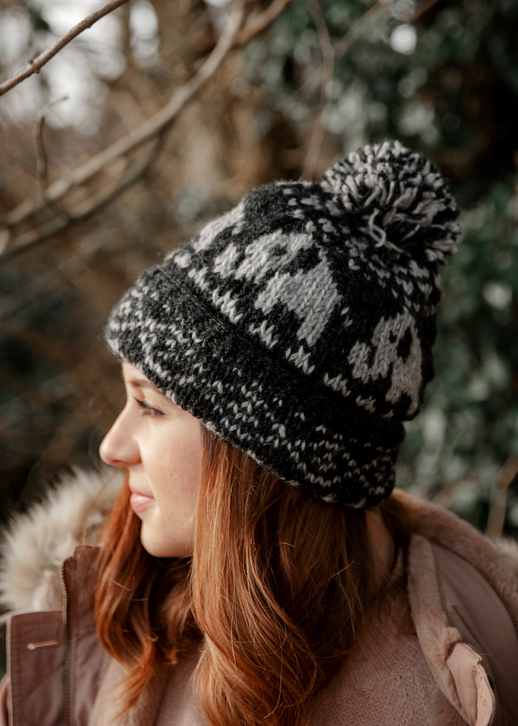 snowflake beanie
