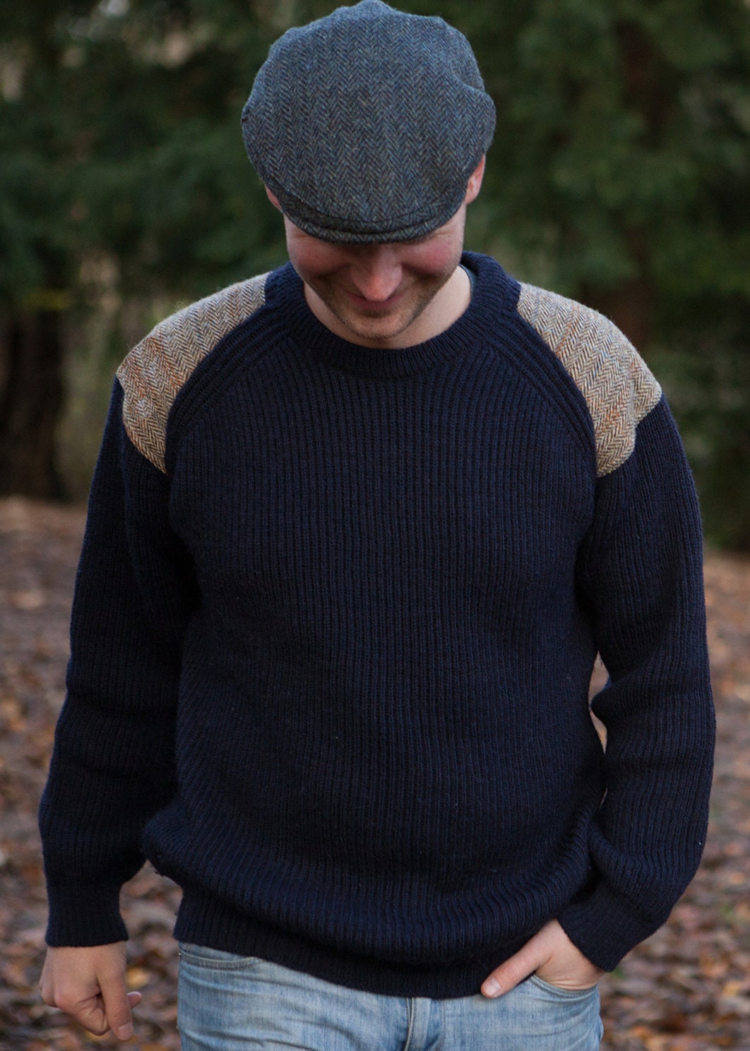 Wool Hand Knitted Jumper Fine Knit 