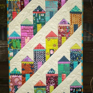 Mönster för mini-quilt för damer med hårt tryck bild 5