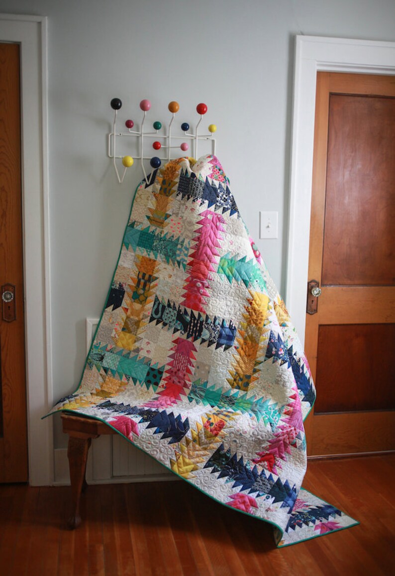 Wiggle Quilt Pattern Etsy