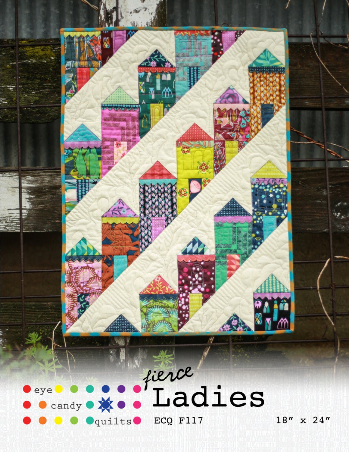 Fierce Ladies Mini Quilt Pattern