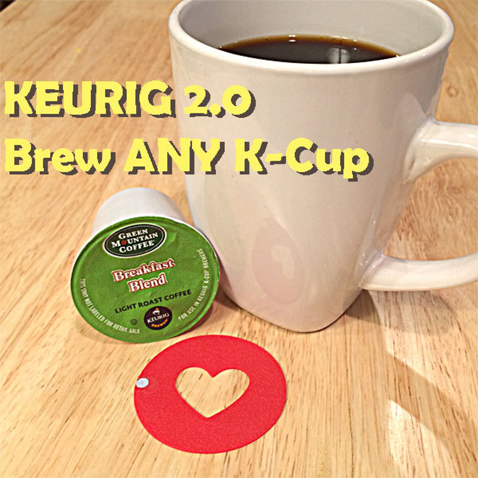 Reusable Keurig 2.0 Compatible KCup Silicone Coffee Ring Etsy