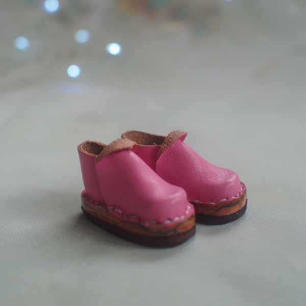 Real leather shose  for Blythe doll and azone pureneemo