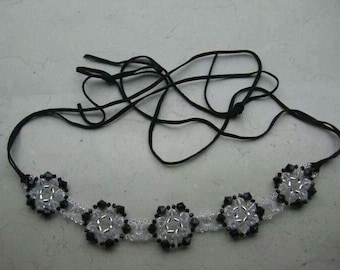 Flower Swarovski Elements Collar