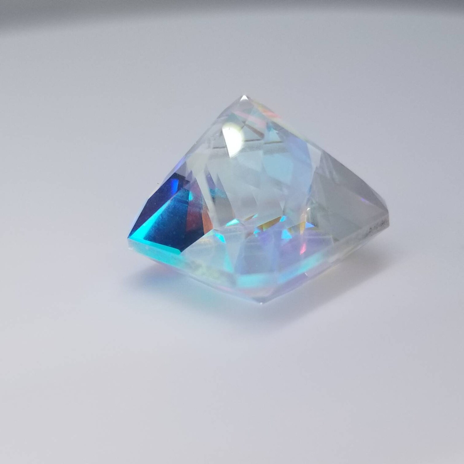 Rainbow gemstone Prism Prism gemstone Rainbow gems Prism Etsy