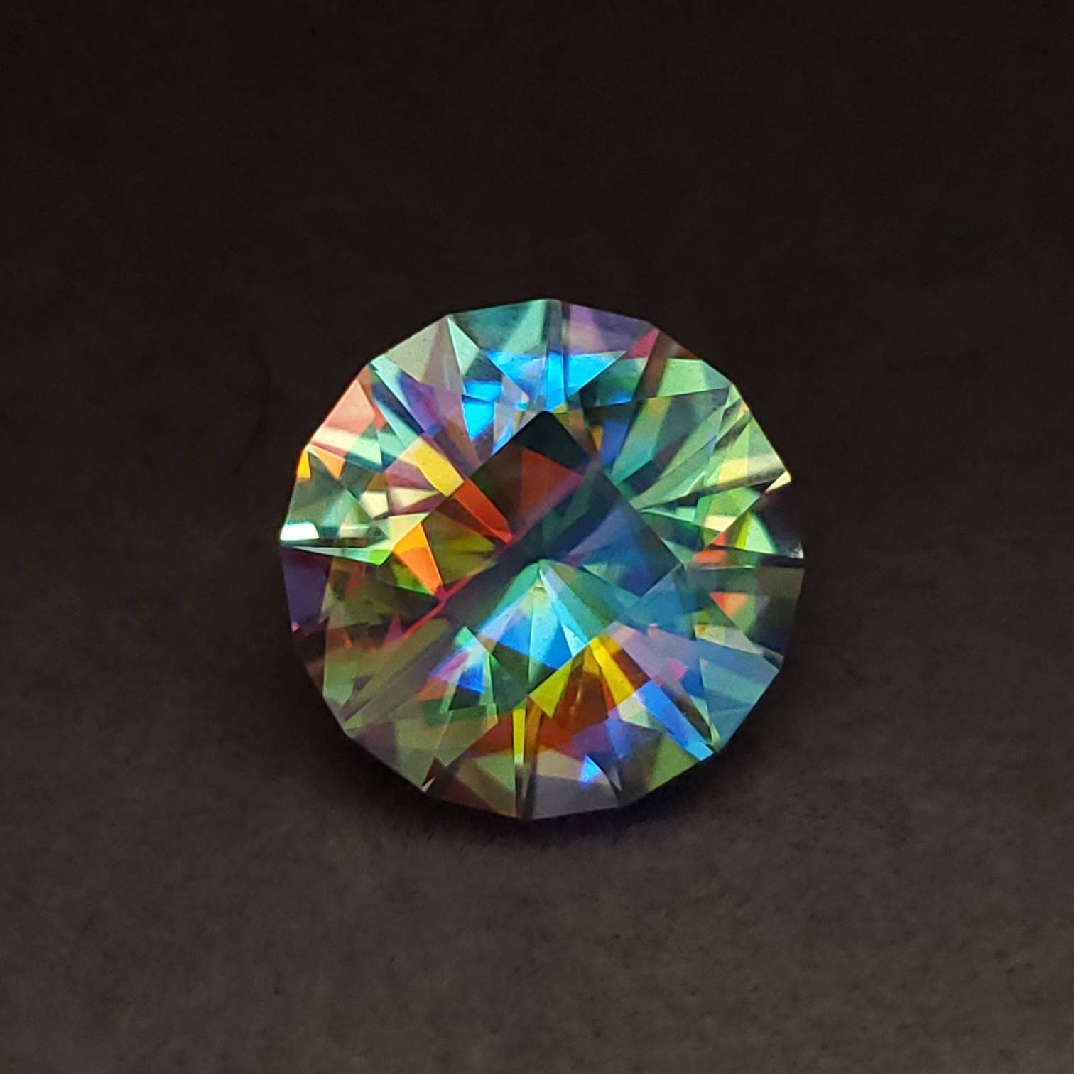 Rainbow gemstone Prism Prism gemstone Rainbow gems Prism Etsy