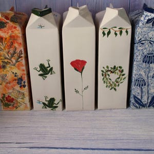 Milk carton style jugs