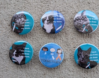 Cervical Cancer Awareness Buttons