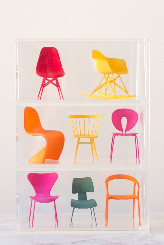 miniature designer chairs