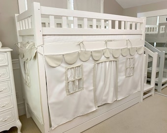 Bunk Bed Curtain - Greige