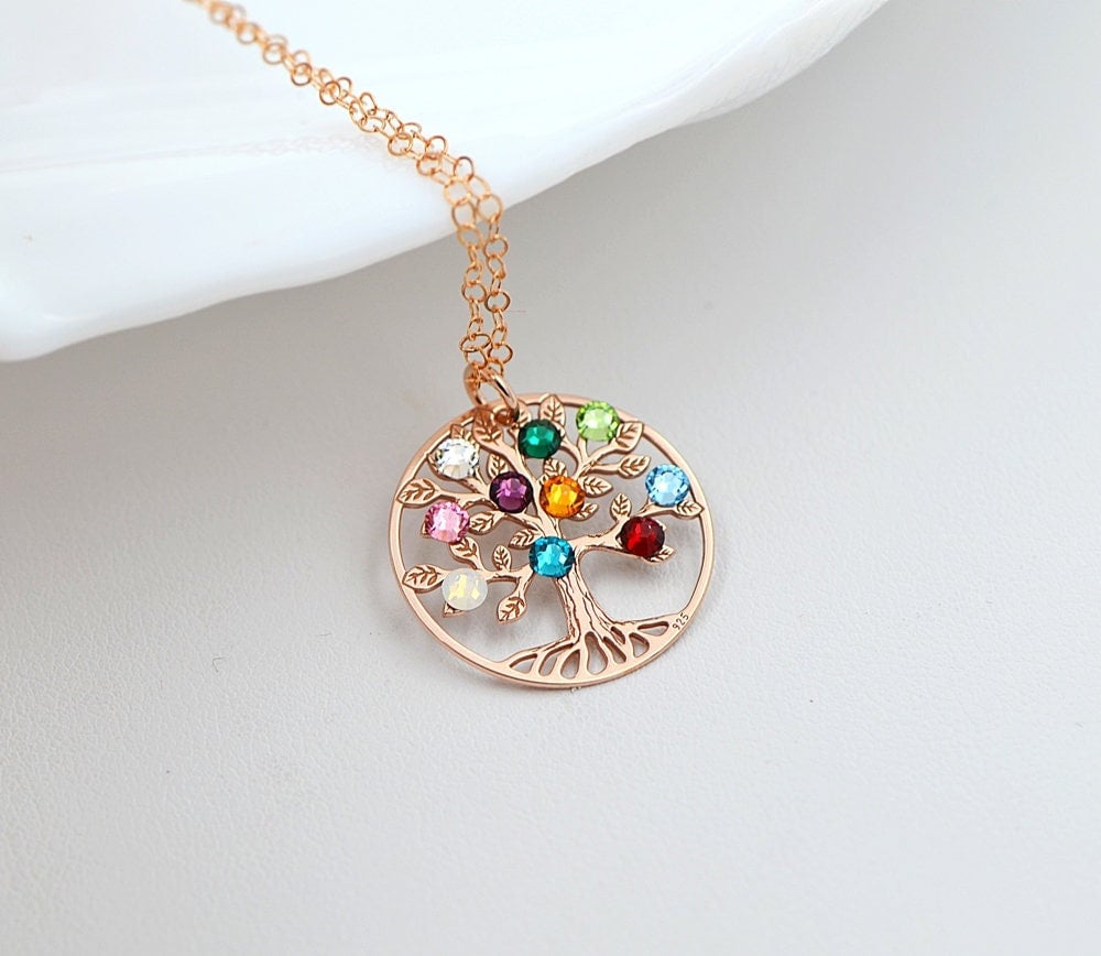 Tree of Life Necklace Sterling Silver 
