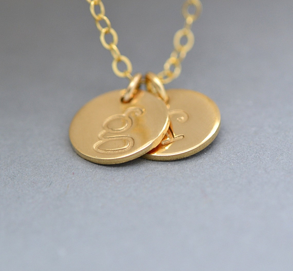 Personalized disk necklace Clearance