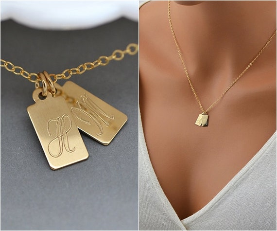 Small tag necklace Clearance