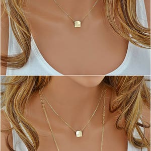 Personalized Necklace, New Mom Necklace, Initial Necklace, Custom Name Necklace, Personalised Necklace, Necklace For Mom, Gift For Mom image 3