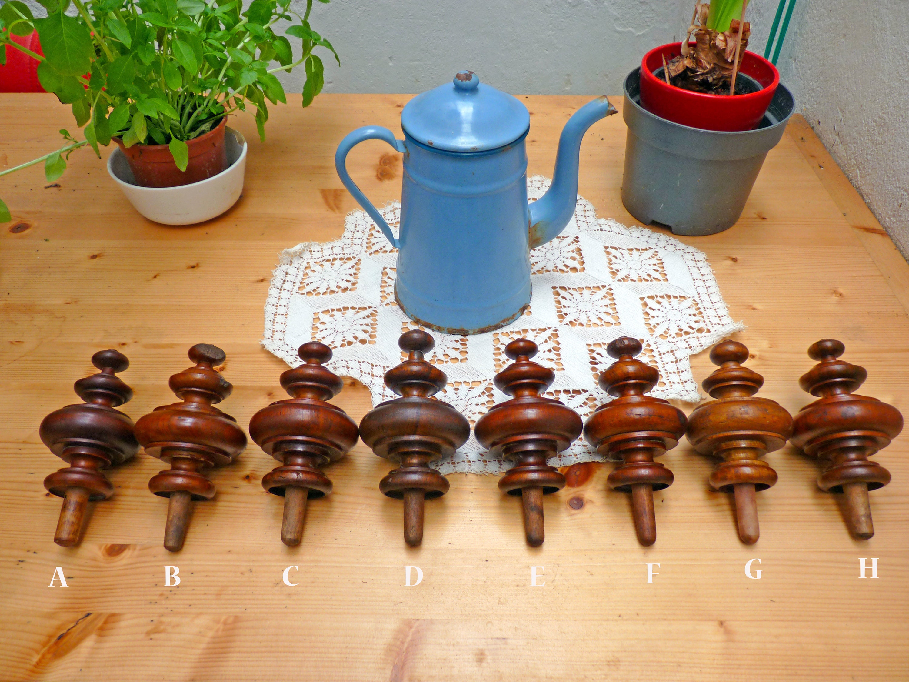 Wood Finials, Wood Furniture Parts, Architectural Salvage, Vintage Rec –  The Old Grainery