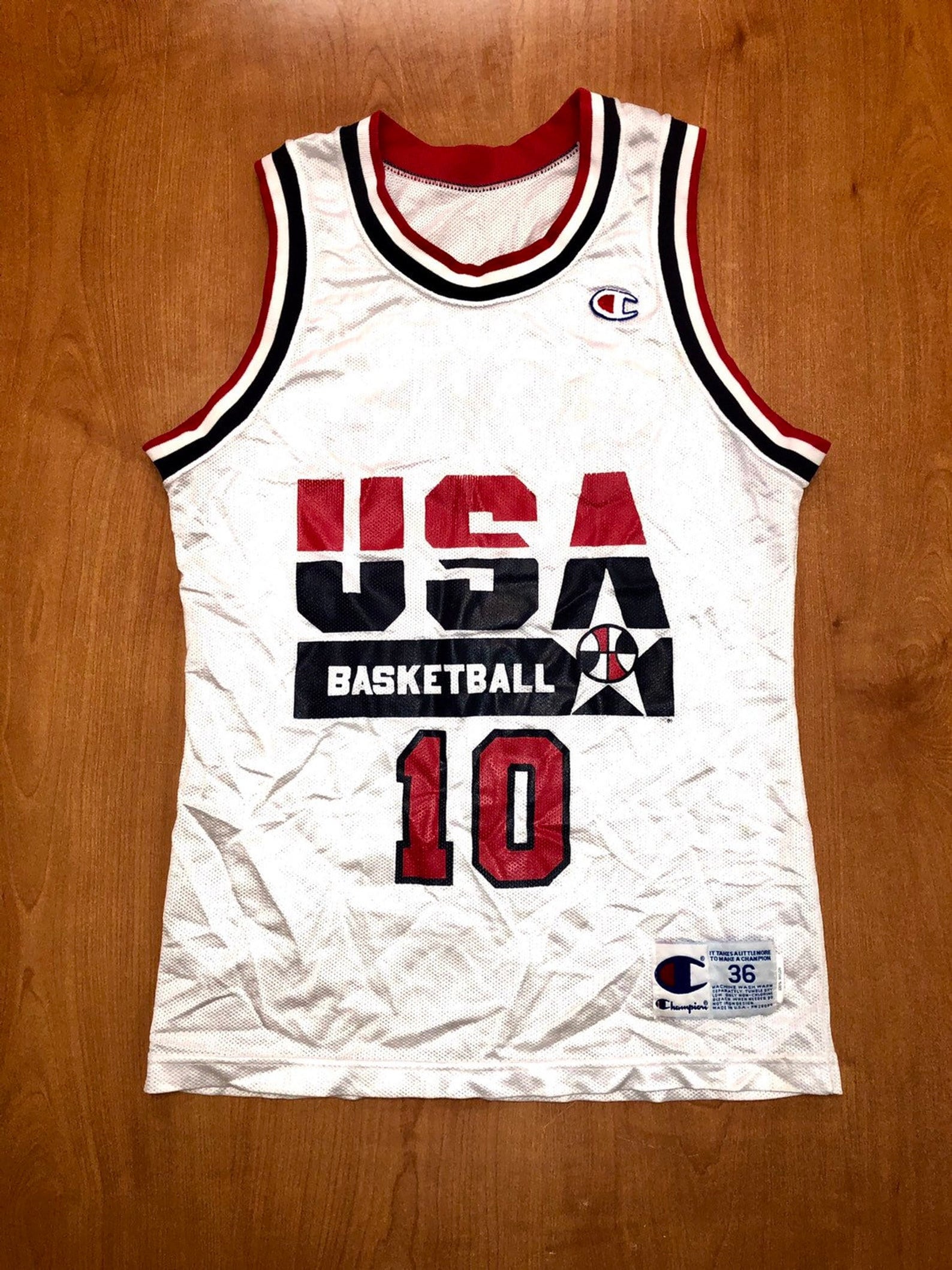 1992 dream team champion jersey Clearance