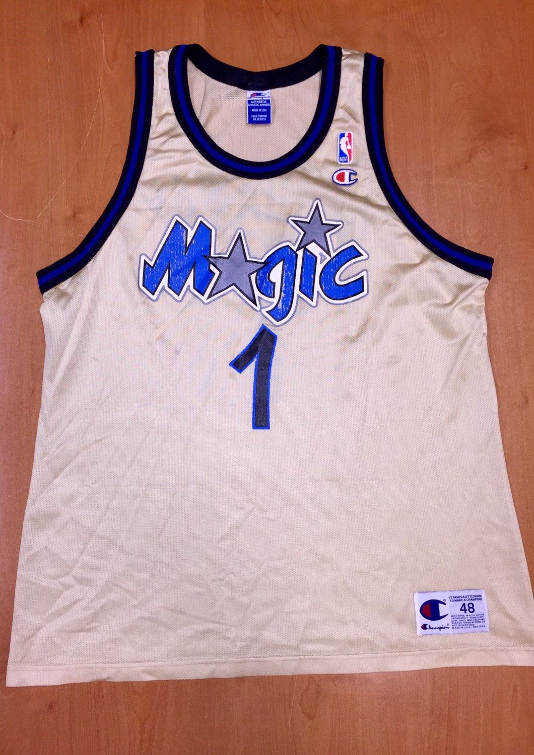 gold orlando magic jersey