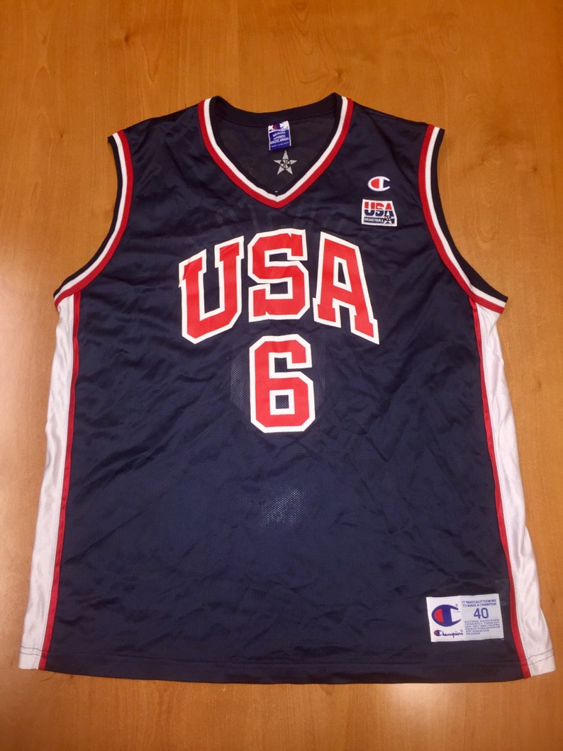 shaq dream team jersey