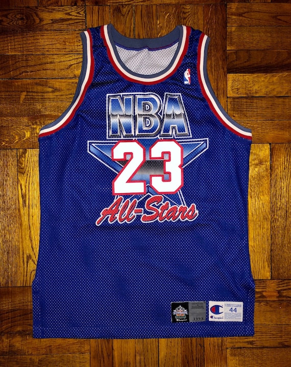 Michael Jordan Mitchell & Ness 1993 NBA All-Star Game Eastern Conference Hardwood  Classics Authentic Jersey - Royal