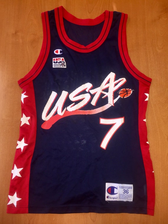 dream team magic johnson jersey
